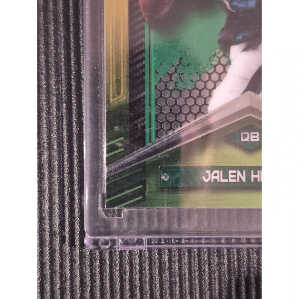 2024 Wild Card Alumination Jalen Hurts #BC-JH Rainbow /12 Eagles Super Bowl MVP